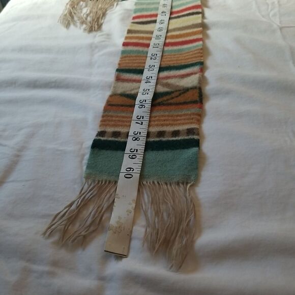 Vintage Aztec, Western,Wool Scarf  - Picture 10 of 10